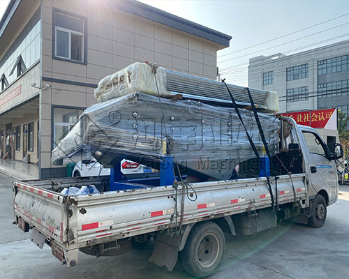 直线振动筛发货